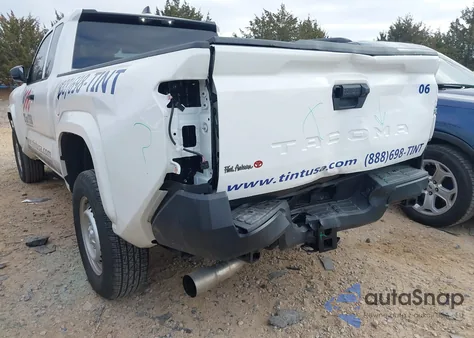 2025 Toyota Tacoma Sr from USA, damaged, VIN 3TYJDAHNXST029914